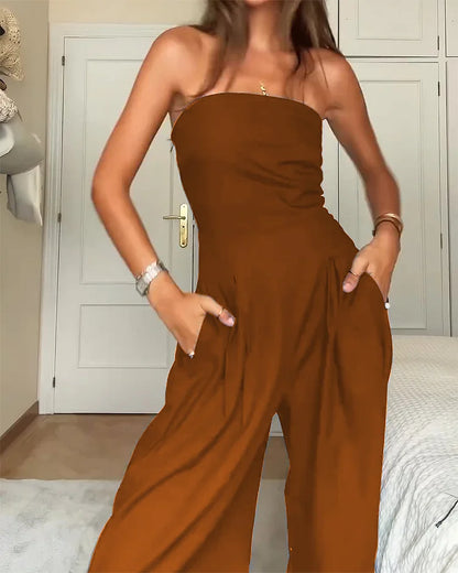 BROOKLYN | ELEGANT OFF-SHOULDER JUMPSUIT