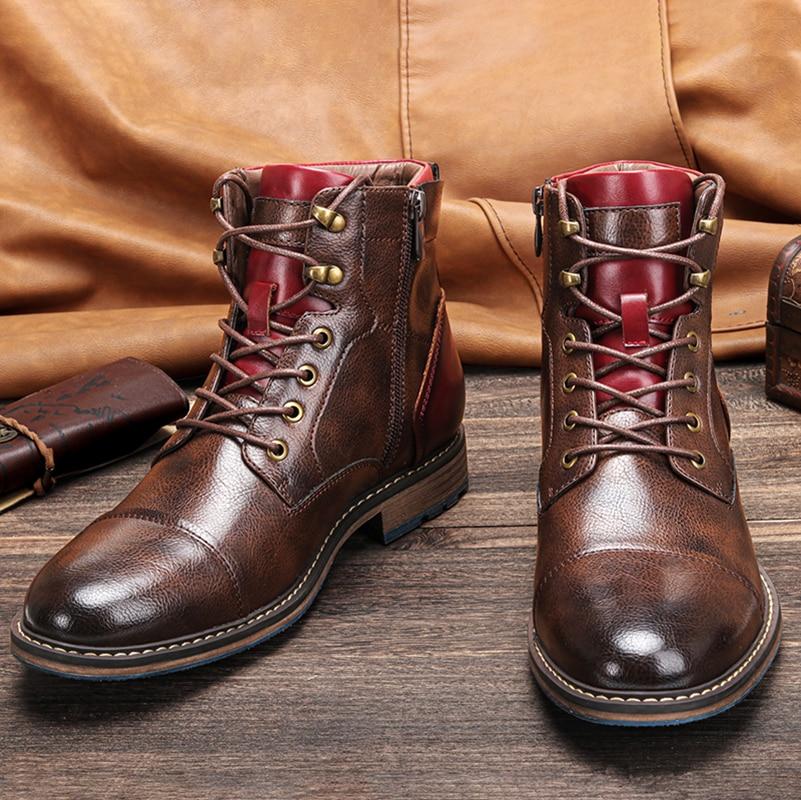 ROBERT | PREMIUM LEATHER OXFORD BOOTS FOR MEN