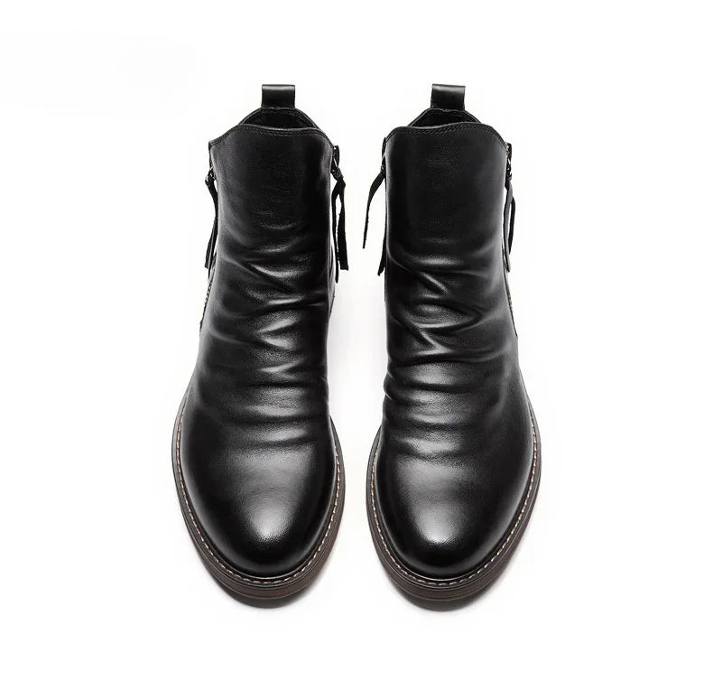 BRAYDEN | CHELSEA LEATHER BOOTS