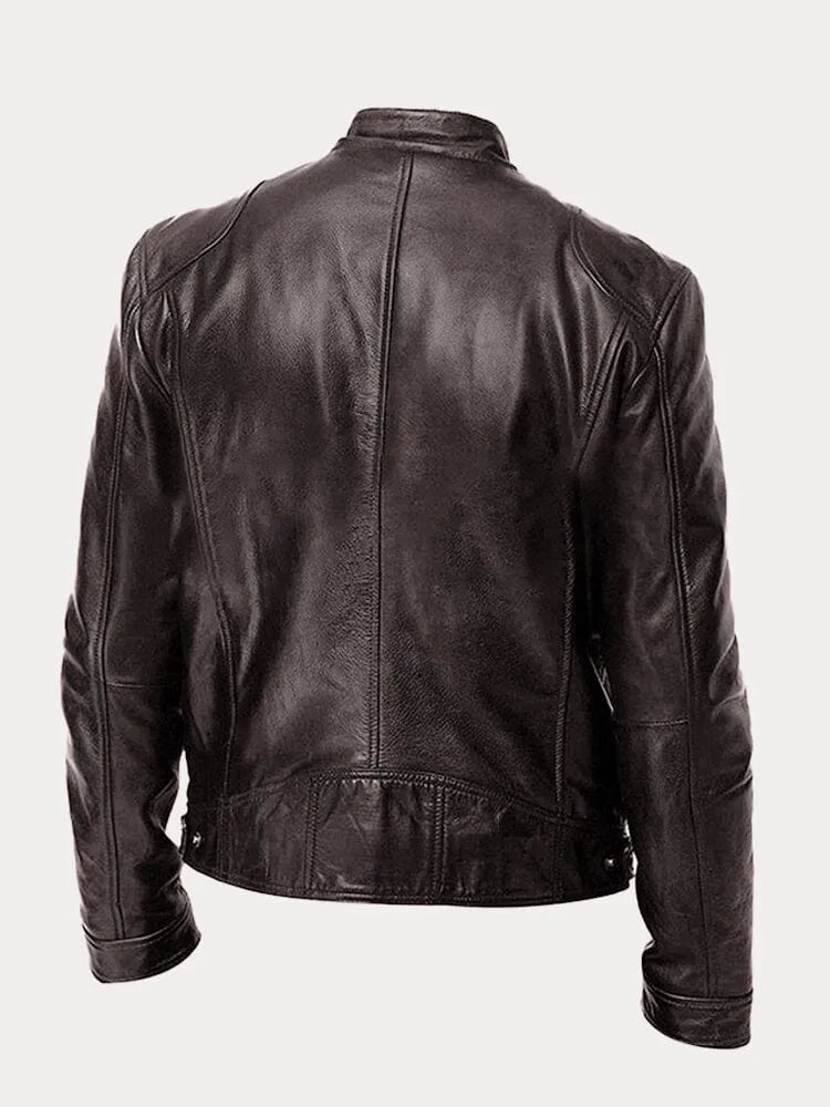 MAX | CASUAL LEATHER JACKET