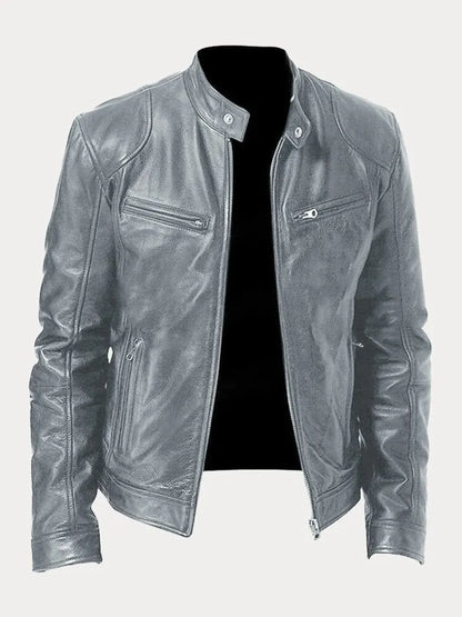 MAX | CASUAL LEATHER JACKET