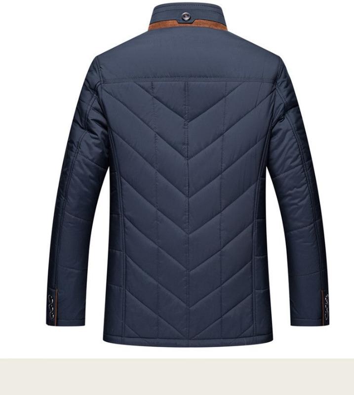 STEVEN | MEN'S WINTER JACKET WITH STAND COLLAR