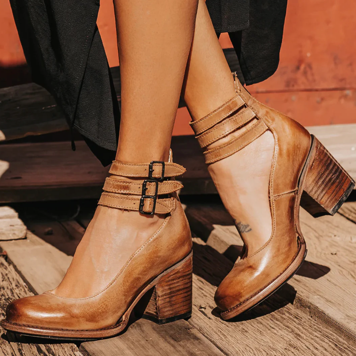 LEE | VINTAGE LEATHER HEELS